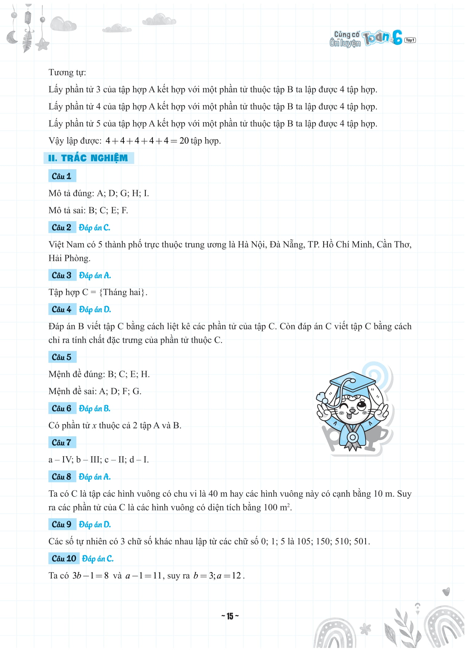 Bo
						
										
										Cung Co Va On Luyen Toan 6 - Tap 1