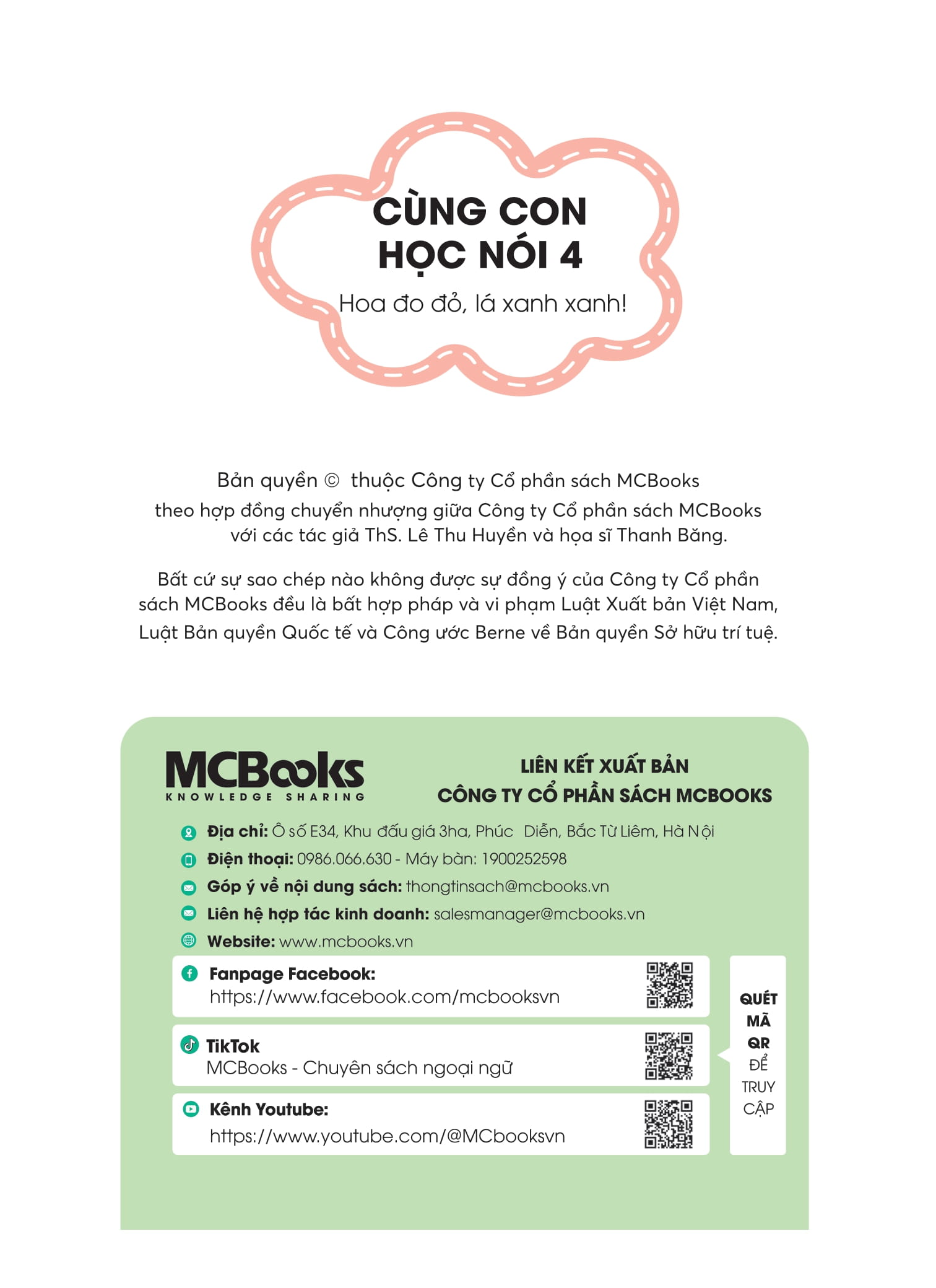 Bo
						
										
										Cung Con Hoc Noi 4 - Hoa Do Do La Xanh Xanh