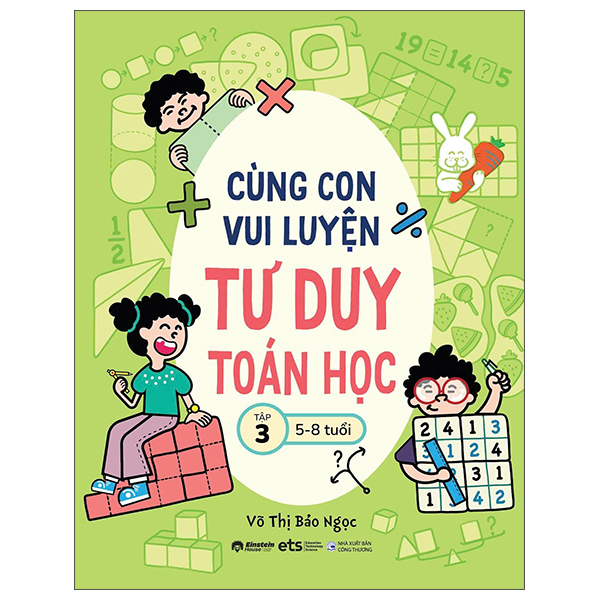 Bộ Cùng Con Vui Luyện Tư Duy Toán Học - Tập 4 (5-8 Tuổi) - Ảnh 4