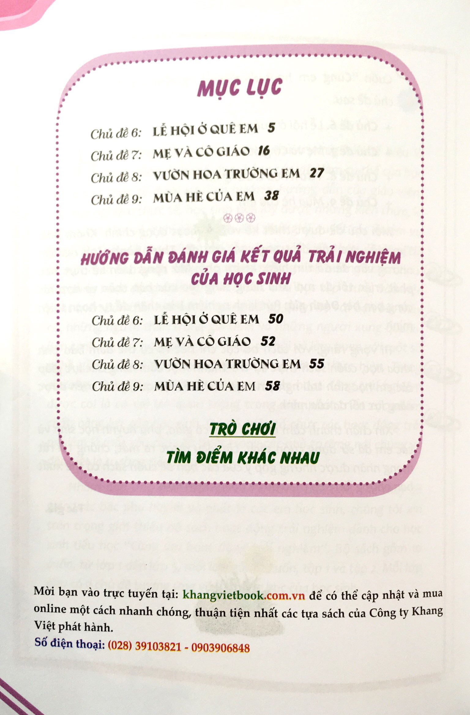 bộ cùng em hoạt động trải nghiệm 1 - tập 2
