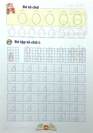 bộ cùng em vào lớp 1 - tô chữ tập 2