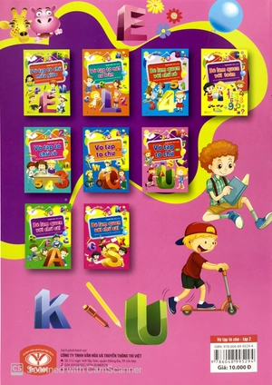 bộ cùng em vào lớp 1 - tô chữ tập 2