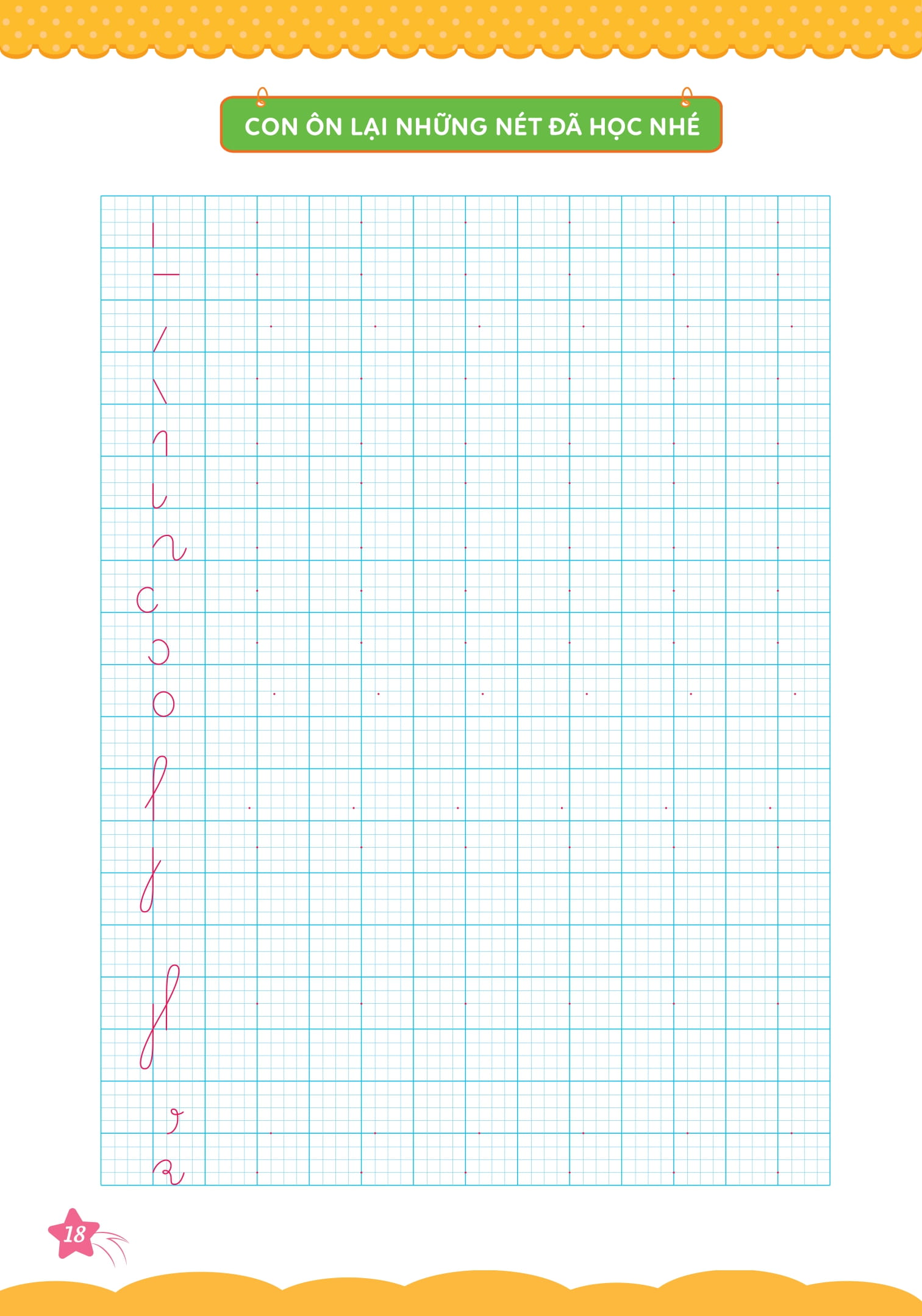 bộ cùng khủng long học nét cơ bản (các nét đầu tiên) - quyển 1 - bé trai
