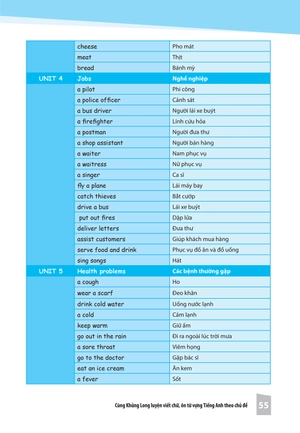 bộ cùng khủng long luyện viết chữ, ôn từ vựng tiếng anh theo chủ đề 4