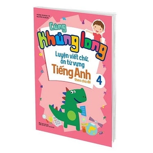 bộ cùng khủng long luyện viết chữ, ôn từ vựng tiếng anh theo chủ đề 4