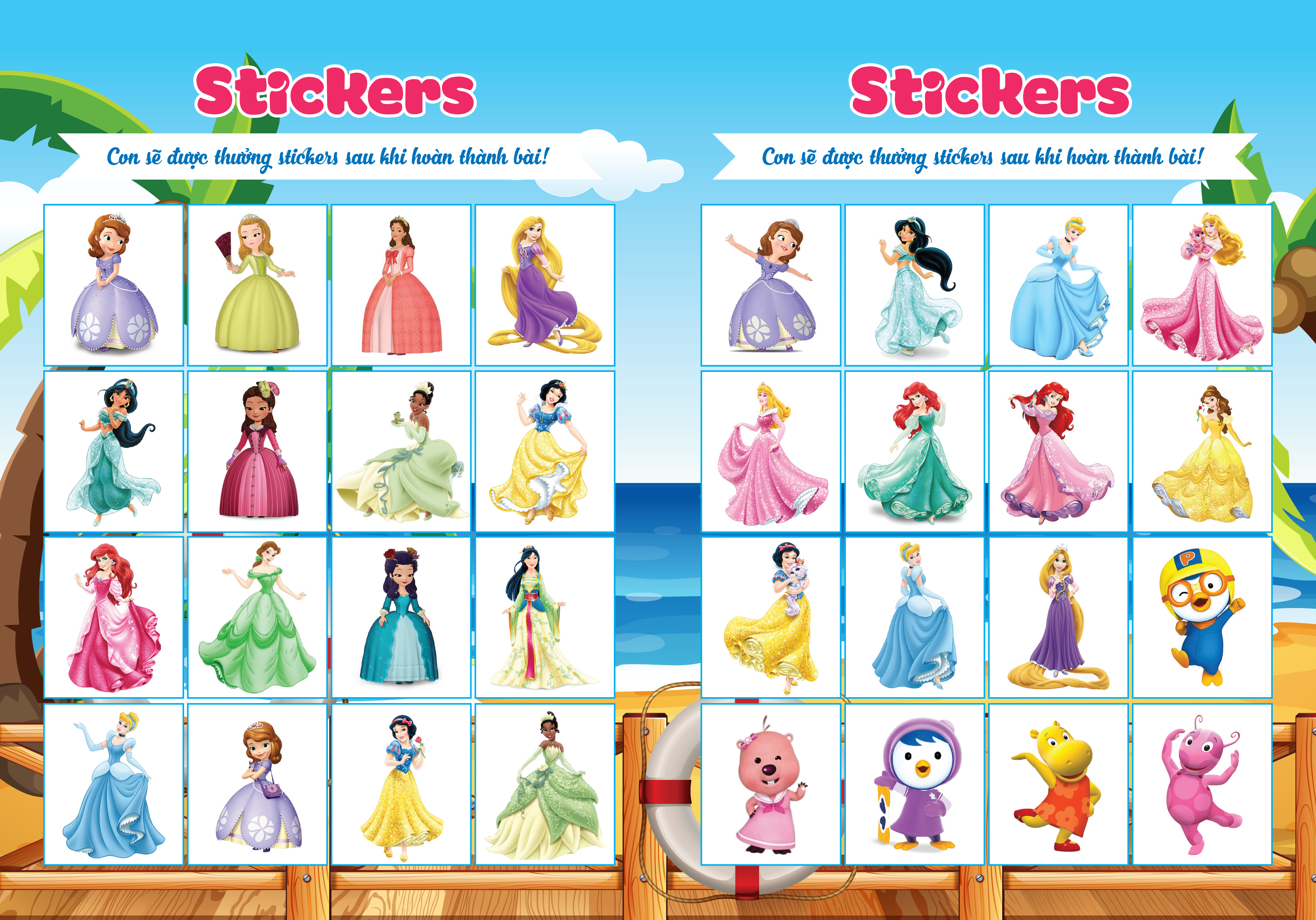 bộ cùng khủng long tập viết chữ cơ bản - chữ cái tiếng anh viết hoa - quyển 4 (sticker bé gái)