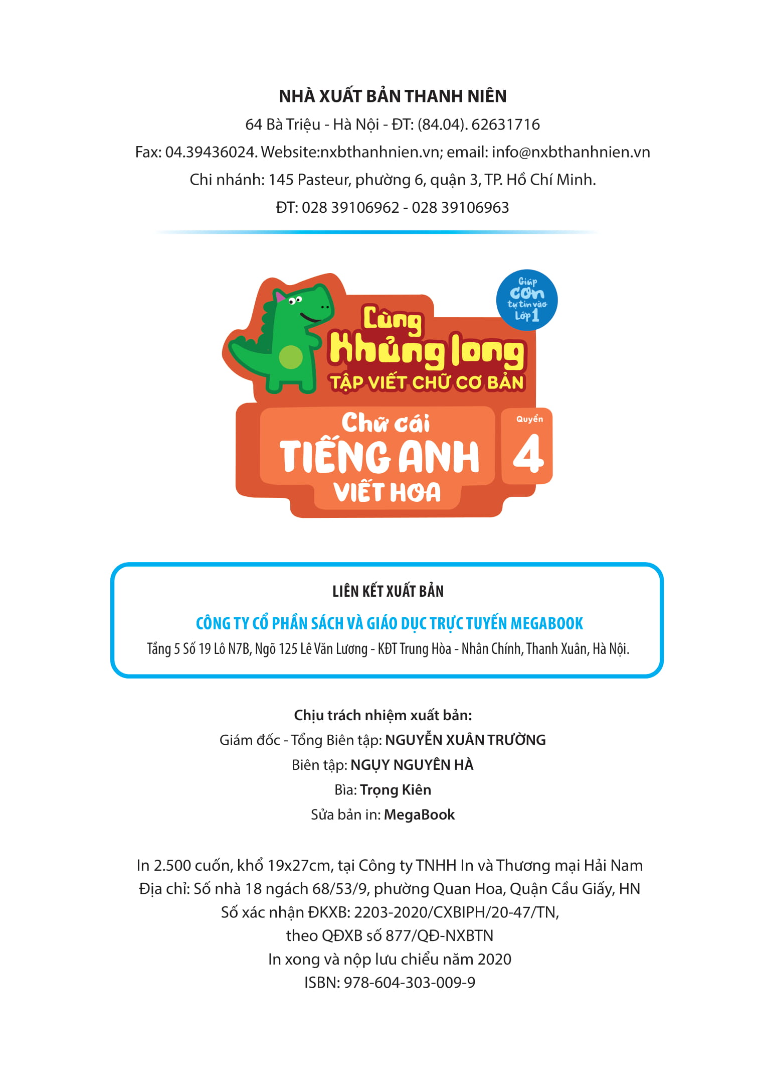 bộ cùng khủng long tập viết chữ cơ bản - chữ cái tiếng anh viết hoa - quyển 4 (sticker bé gái)
