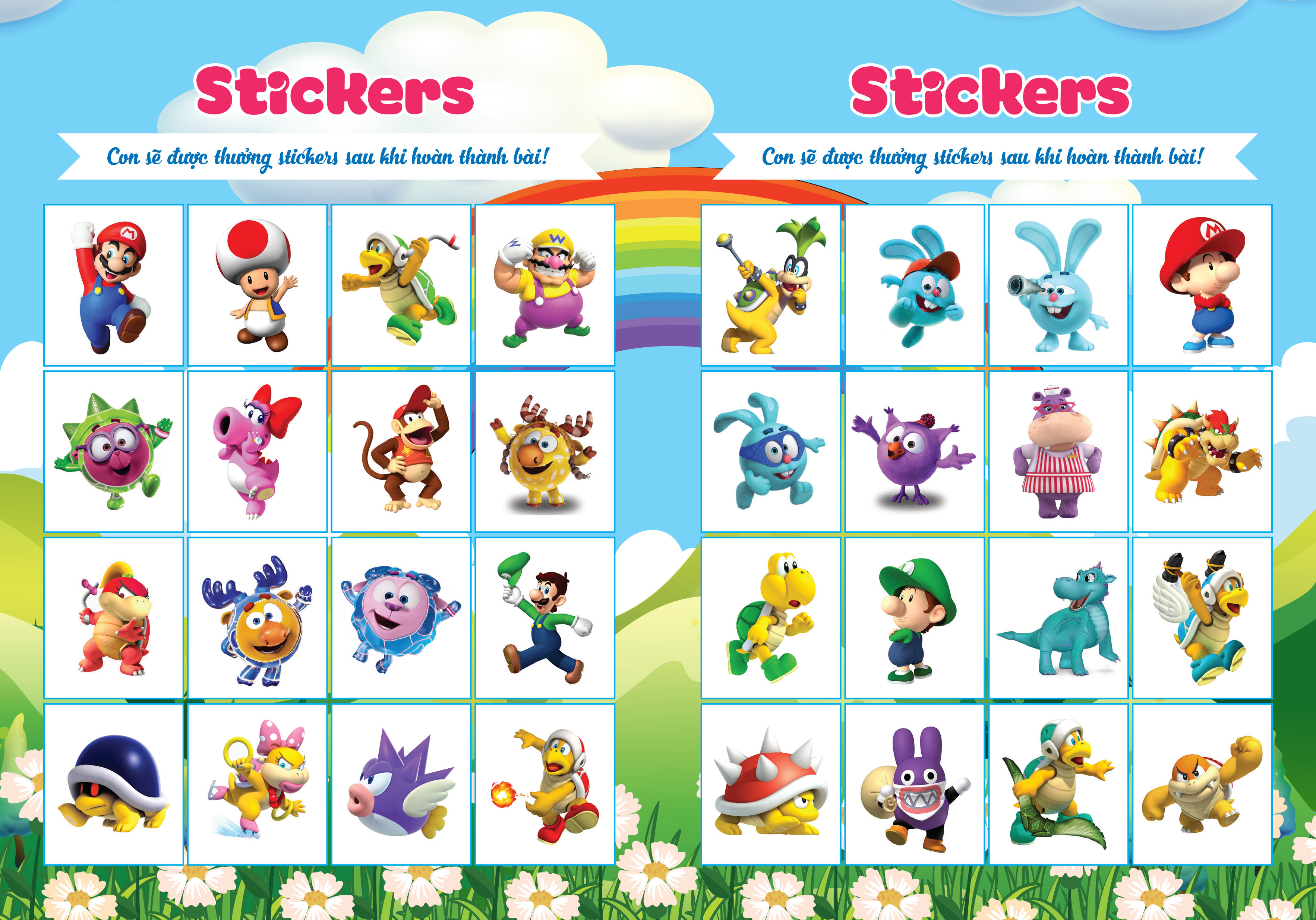 bộ cùng khủng long tập viết chữ cơ bản - chữ cái tiếng anh viết thường - quyển 5 (sticker bé trai)