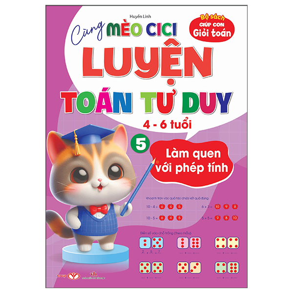Bo
Cung Meo Cici Luyen Toan Tu Duy - Tap 5 - Lam Quen Voi Phep Tinh