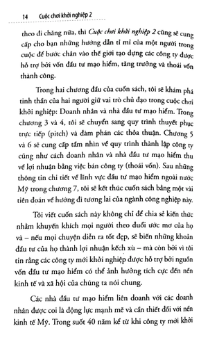 bộ cuộc chơi khởi nghiệp 2