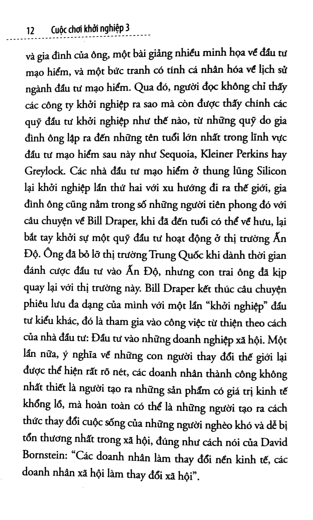 bộ cuộc chơi khởi nghiệp 3