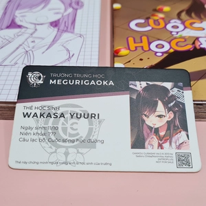 bộ cuộc sống học đường - tập 3 - tặng kèm id card