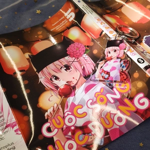 bộ cuộc sống học đường - tập 5 - bản đặc biệt - tặng kèm 2 postcard + 1 bìa áo bonus + 1 móc khóa acrylic