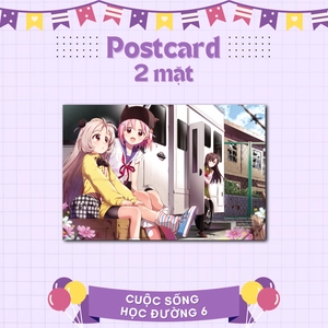 bộ cuộc sống học đường - tập 6 - bản đặc biệt - tặng kèm postcard + postcard pvc + standee acrylic