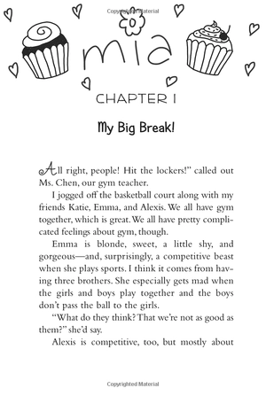 bộ cupcake diaries #22: mia's recipe for disaster