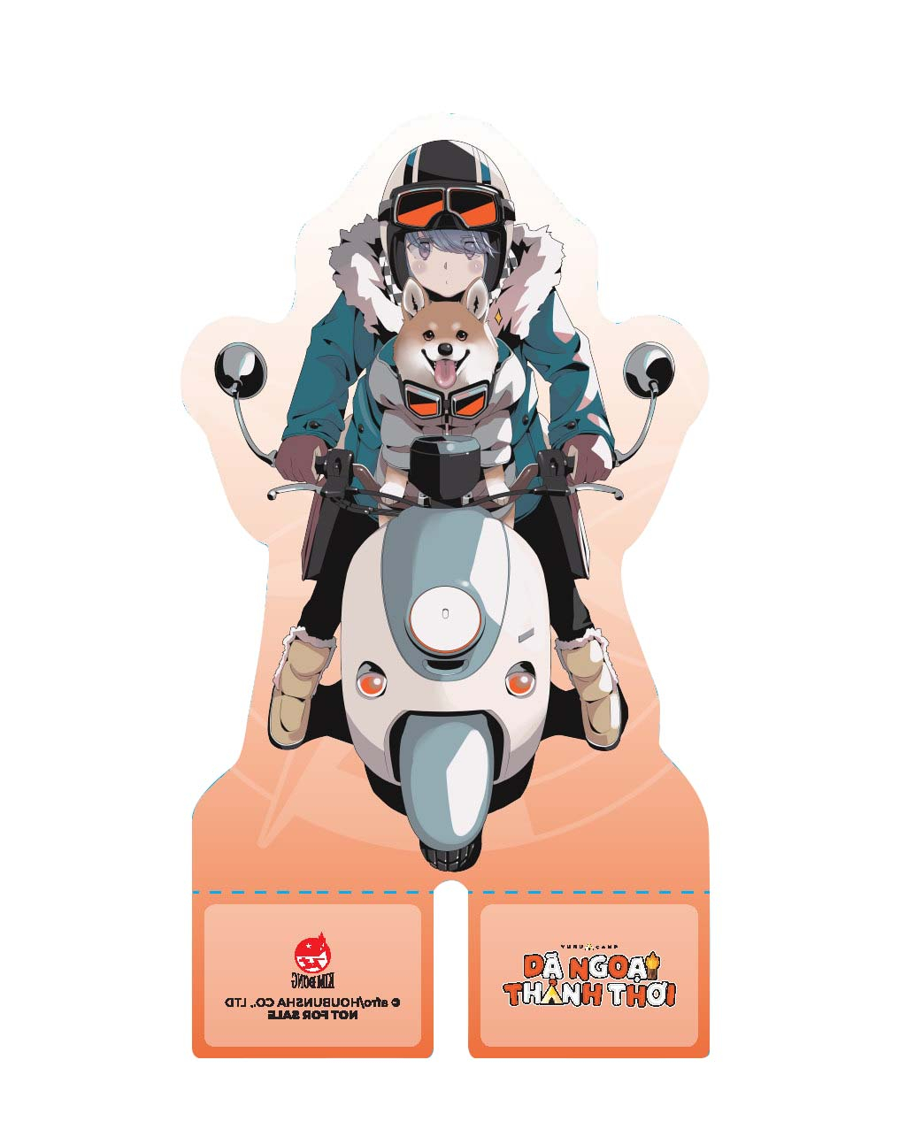 bộ dã ngoại thảnh thơi - yurucamp - tập 11 - tặng kèm standee pvc