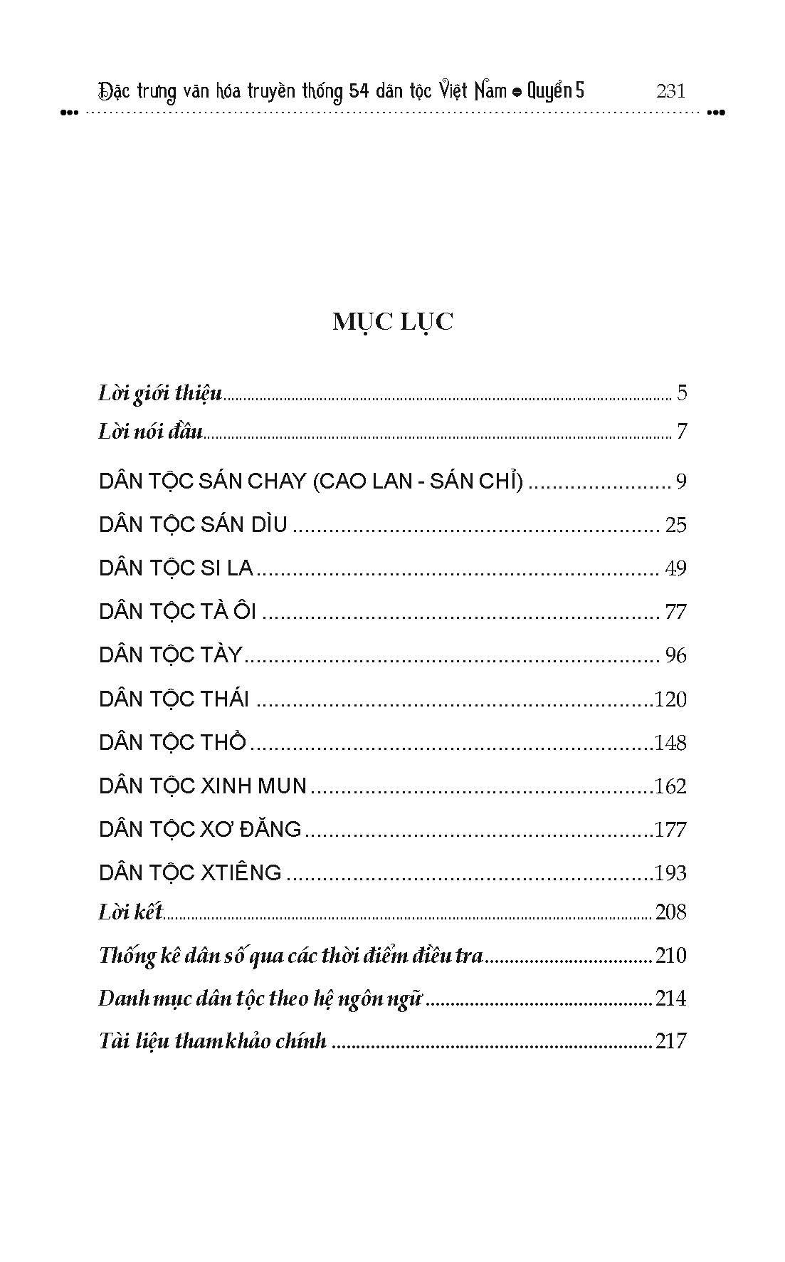 Bộ
						
										
										Đặc Trưng Văn Hóa Truyền Thống 54 Dân Tộc Việt Nam - Quyển 5