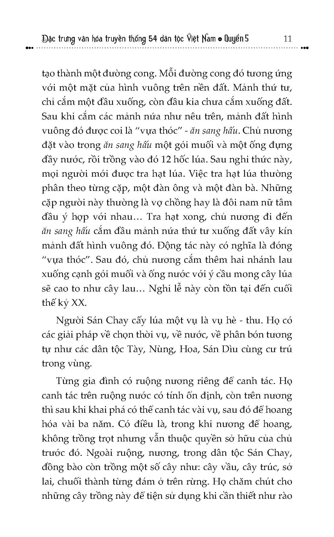 Bộ
						
										
										Đặc Trưng Văn Hóa Truyền Thống 54 Dân Tộc Việt Nam - Quyển 5
