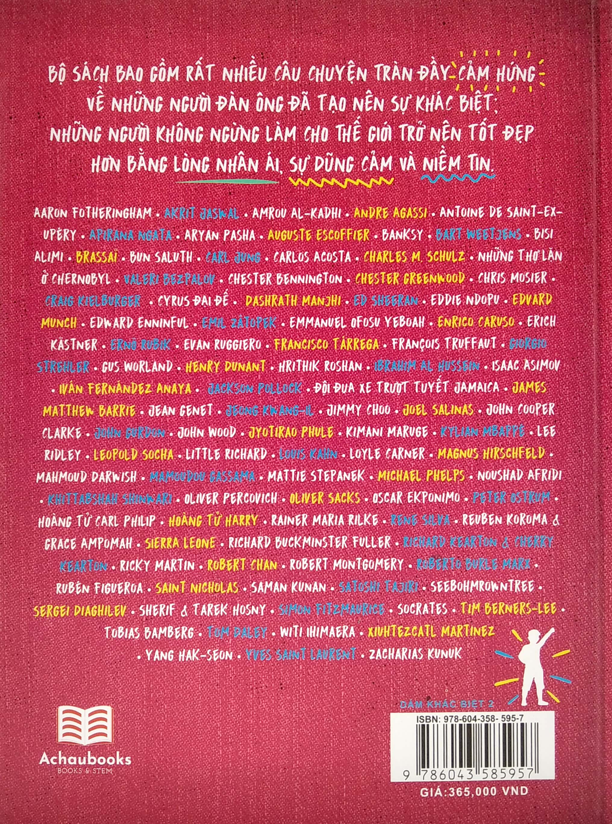 bộ dám khác biệt - những câu chuyện truyền cảm hứng cho bé trai - tập 2