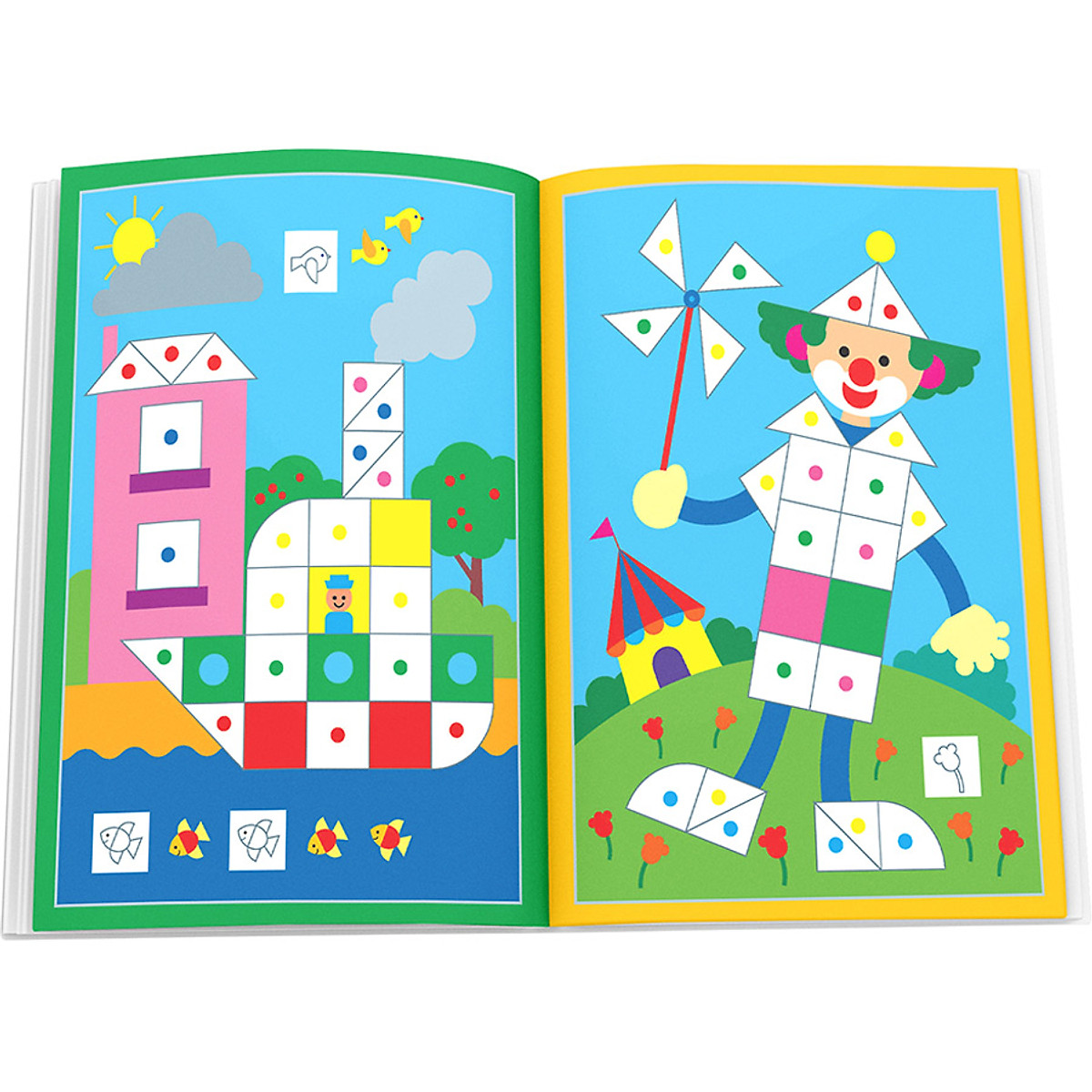 bộ dán hình sáng tạo - quyển 1