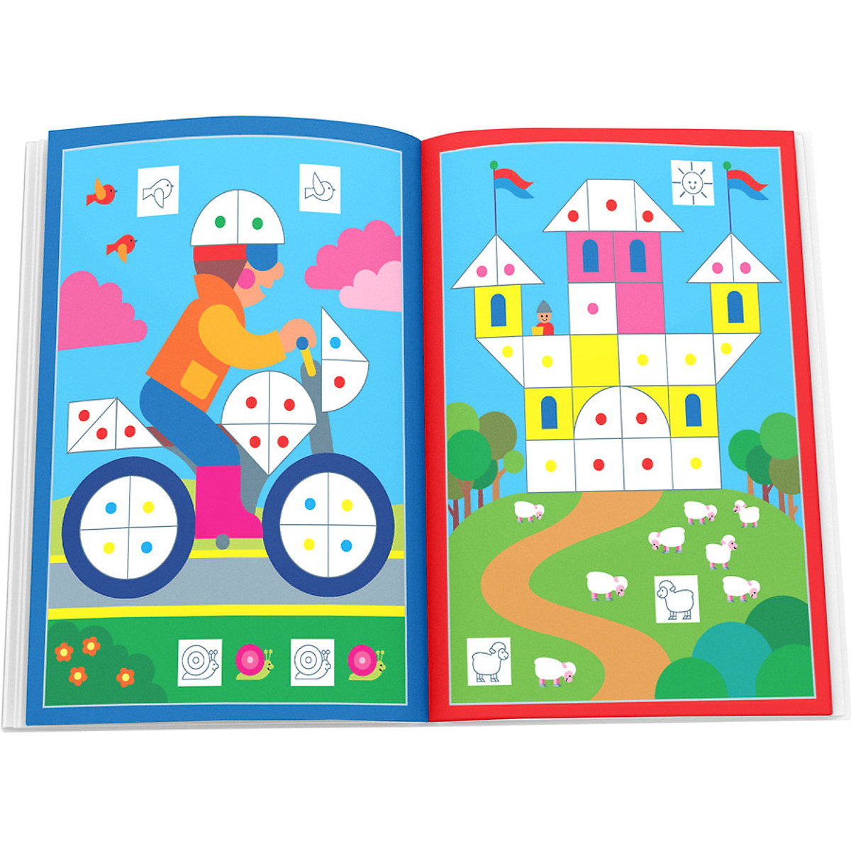 bộ dán hình sáng tạo - quyển 1