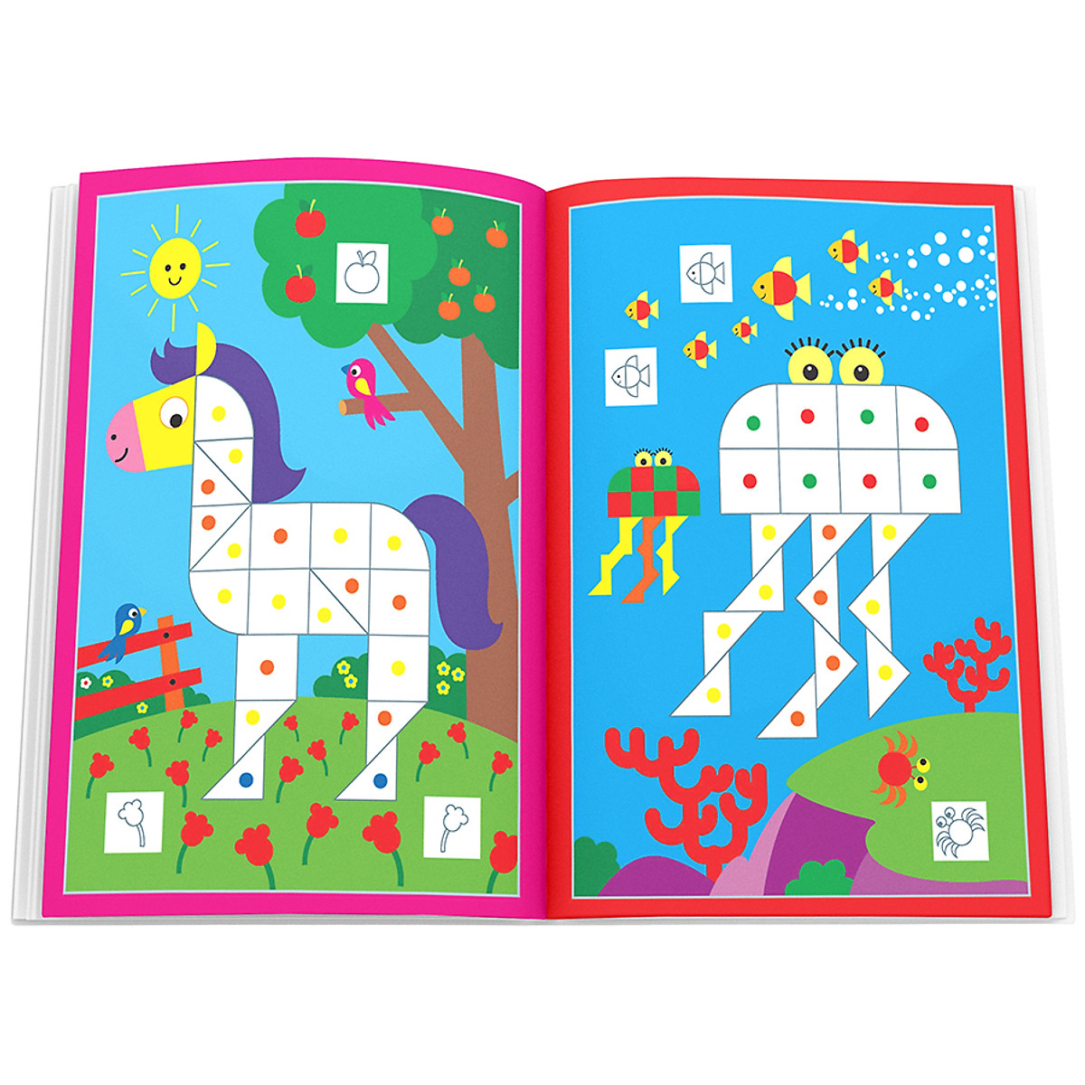 bộ dán hình sáng tạo - quyển 4