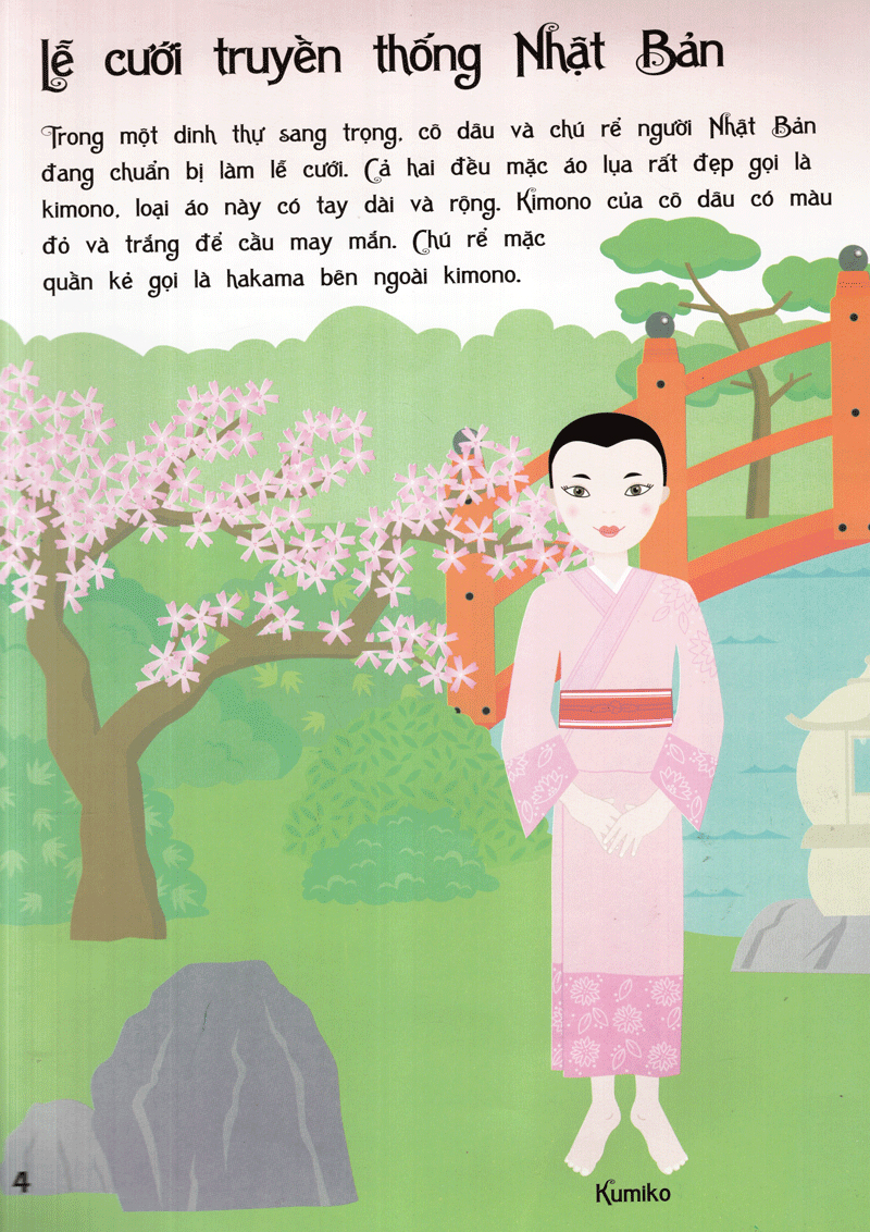 bộ dán hình sáng tạo trang phục búp bê - trang phục các nước 1