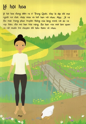 bộ dán hình sáng tạo trang phục búp bê - trang phục các nước 2