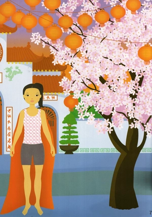 bộ dán hình sáng tạo trang phục búp bê - trang phục các nước 2