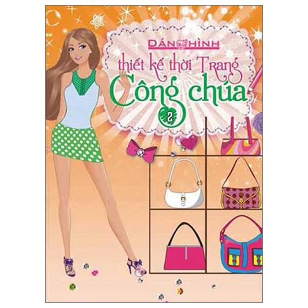 bộ dán hình thiết kế thời trang công chúa - tập 1
