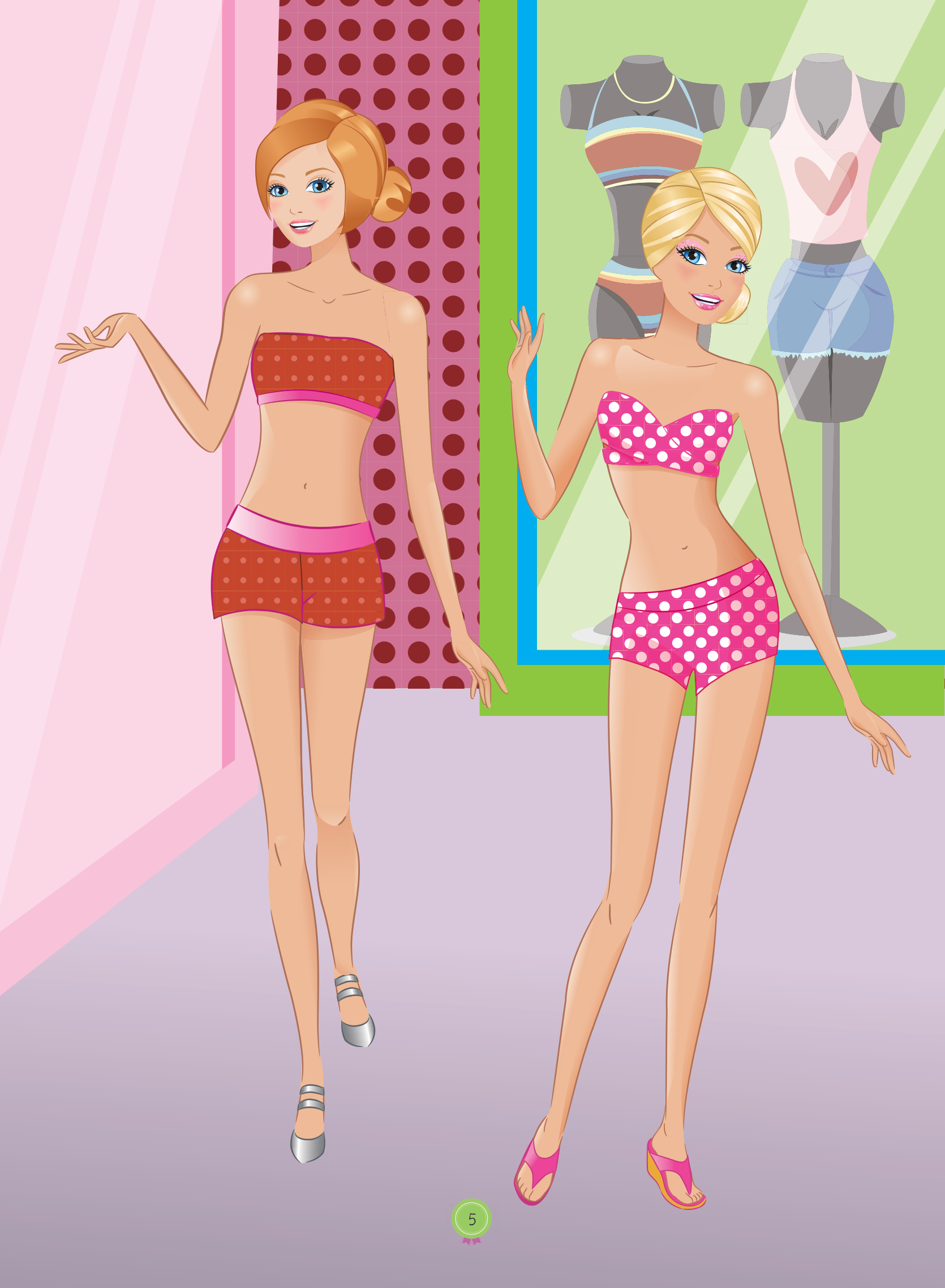 bộ dán hình thiết kế thời trang công chúa - tập 2