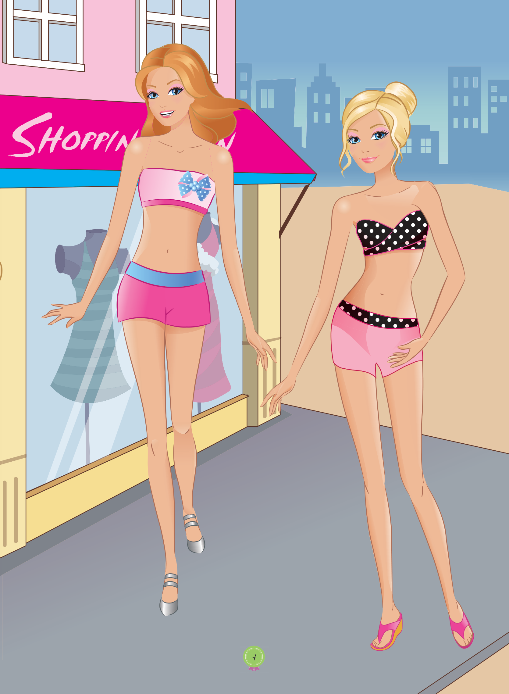 bộ dán hình thiết kế thời trang công chúa - tập 2