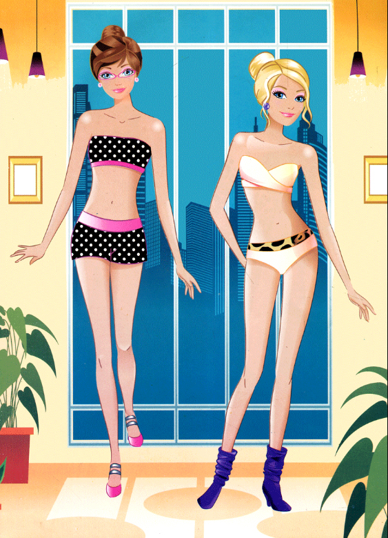 bộ dán hình thiết kế thời trang công chúa - tập 3