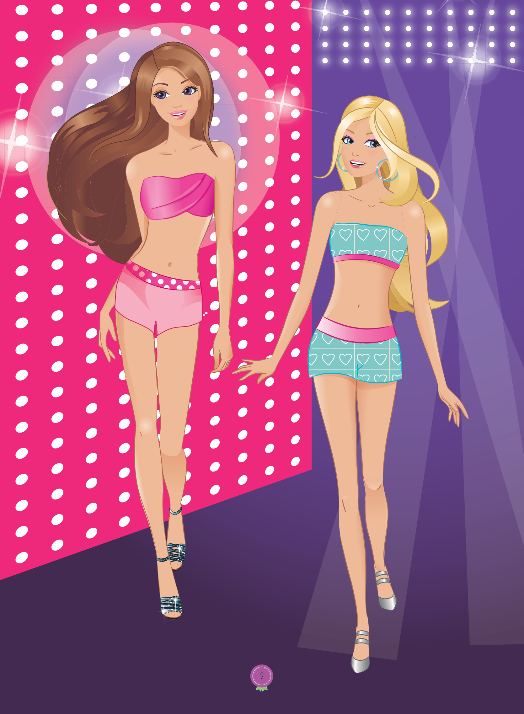 bộ dán hình thiết kế thời trang công chúa - tập 4