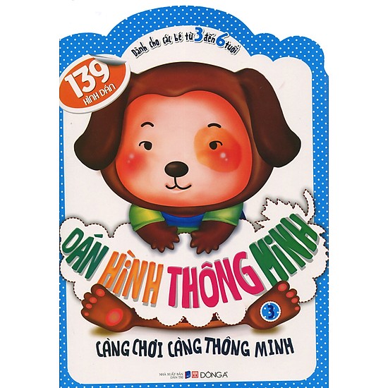 bộ dán hình thông minh (dành cho các bé từ 3 đến 6 tuổi) - tập 3
