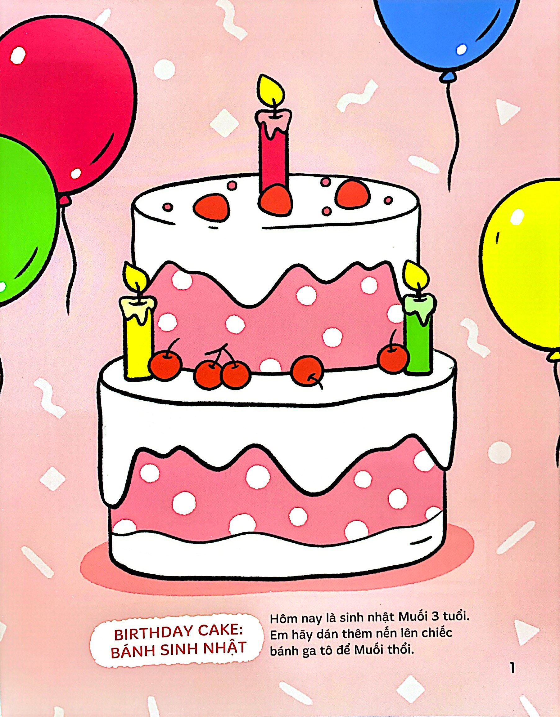 bộ dán hình thông minh - sách tương tác vừa học vừa chơi - tập 3 (dành cho bé 1-5 tuổi)