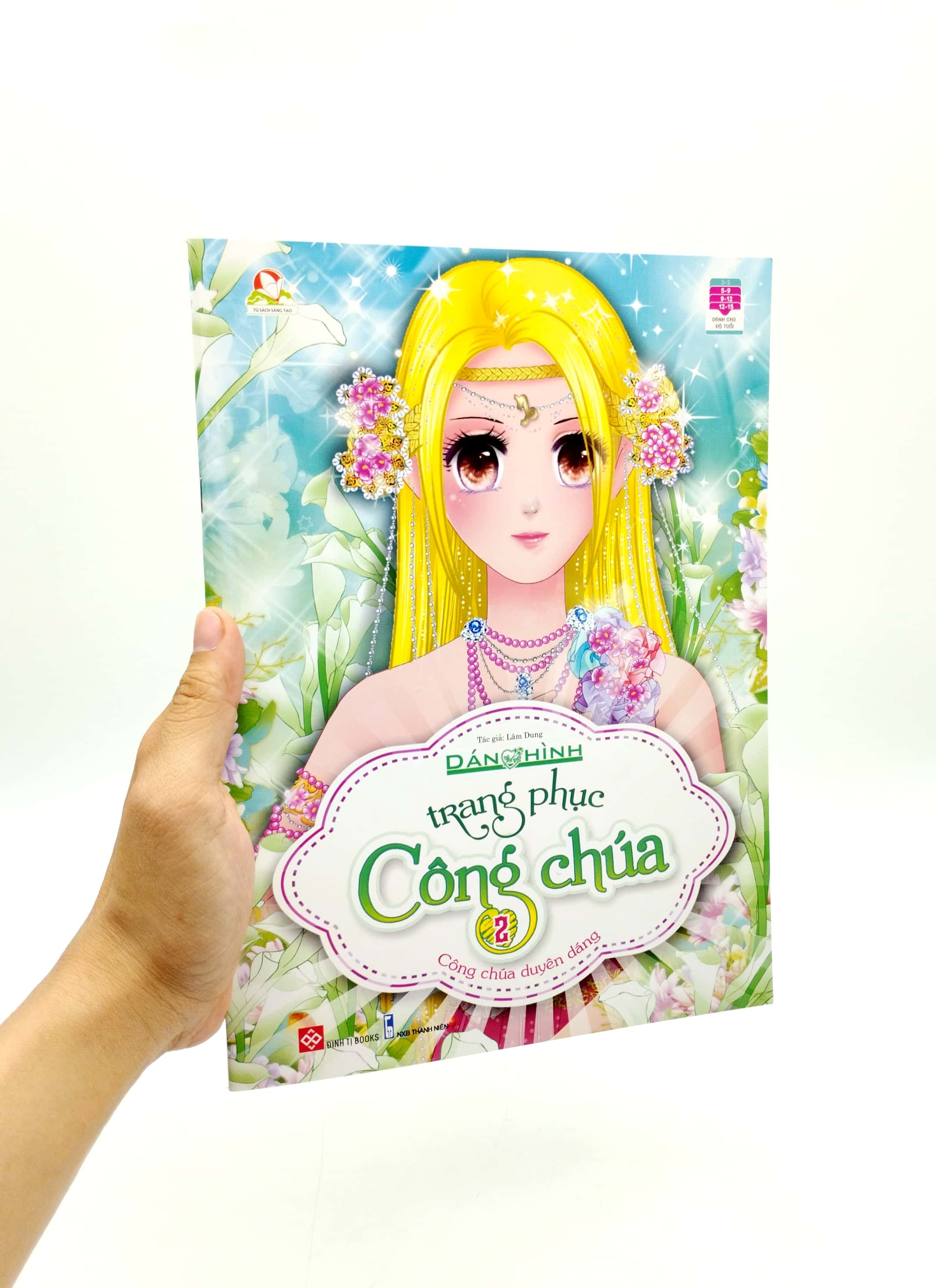 bộ dán hình trang phục công chúa 2 - công chúa duyên dáng