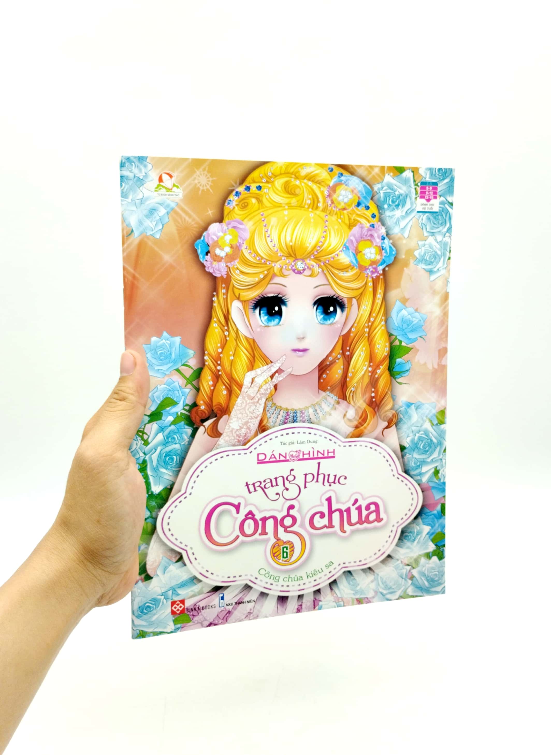 bộ dán hình trang phục công chúa 6 - công chúa kiêu sa