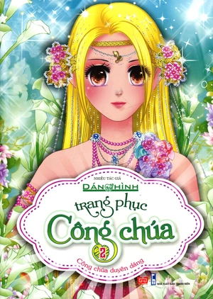 bộ dán hình trang phục công chúa - tập 2 - công chúa duyên dáng