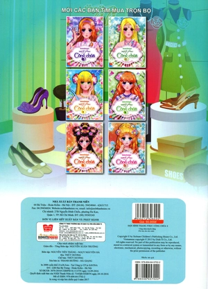 bộ dán hình trang phục công chúa - tập 2 - công chúa duyên dáng