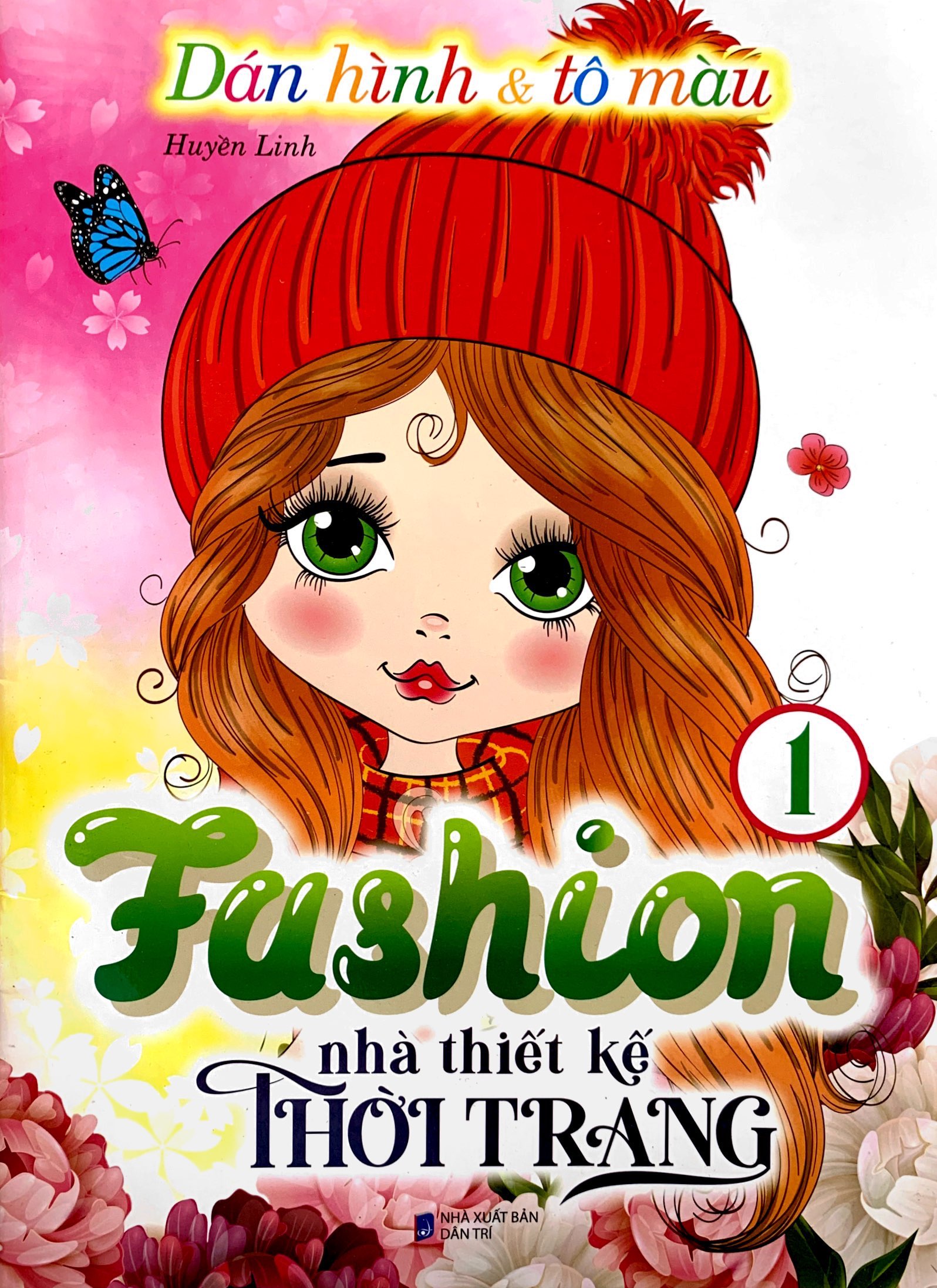 bộ dán hình và tô màu - fashion nhà thiết kế thời trang 1