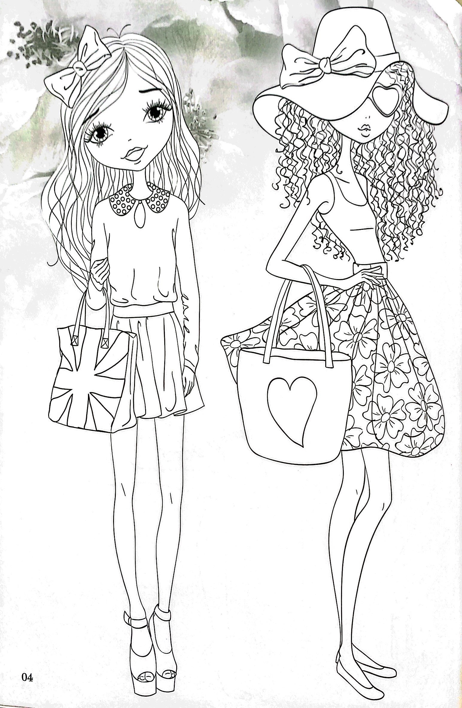 bộ dán hình và tô màu - fashion nhà thiết kế thời trang 1