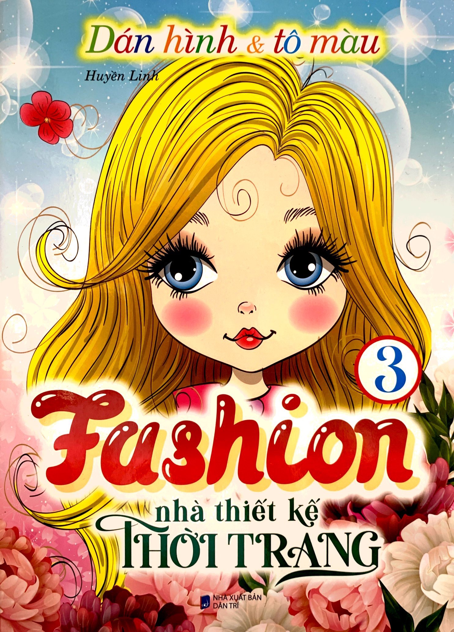 bộ dán hình và tô màu - fashion nhà thiết kế thời trang 3