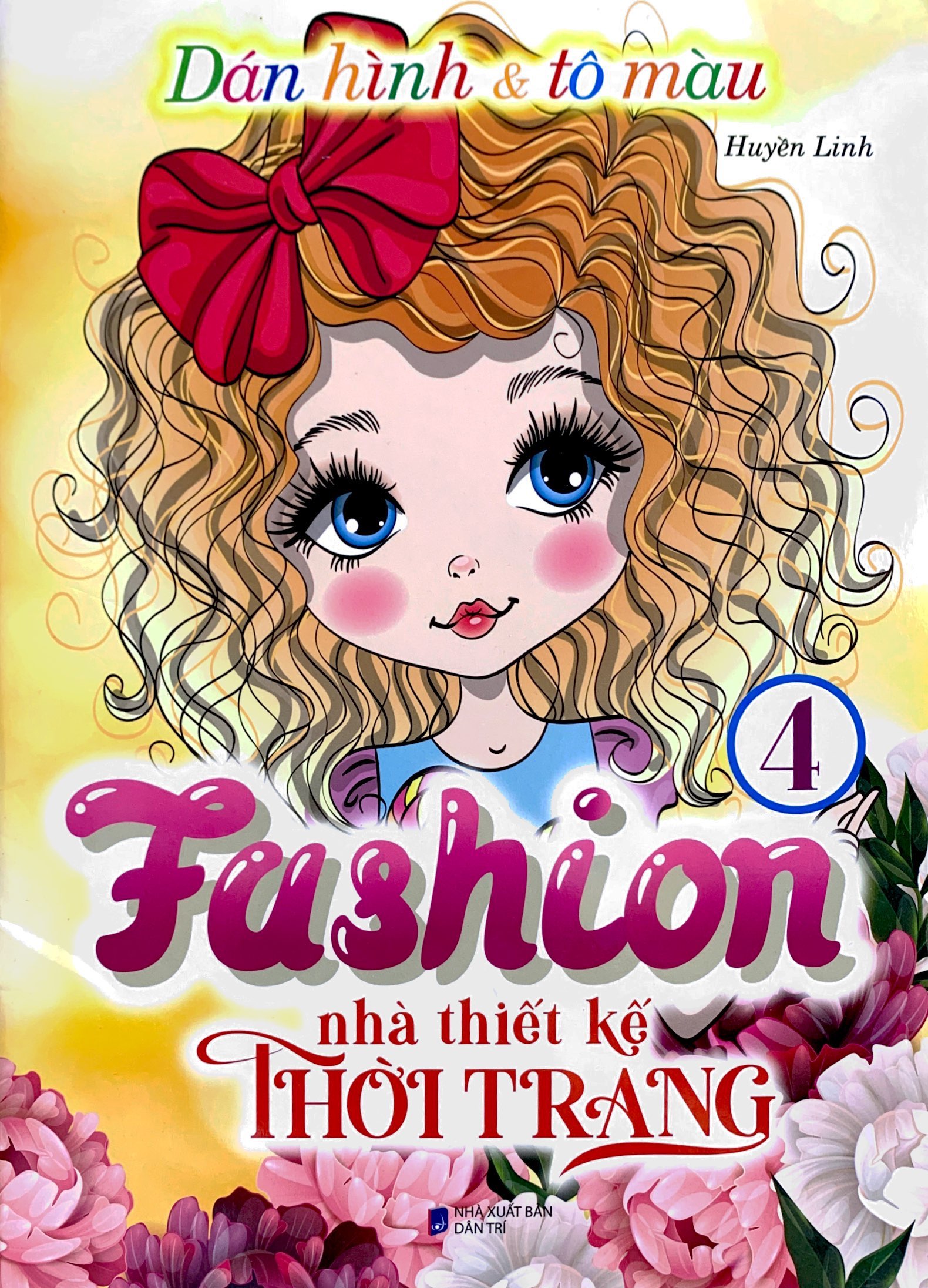 bộ dán hình và tô màu - fashion nhà thiết kế thời trang 4