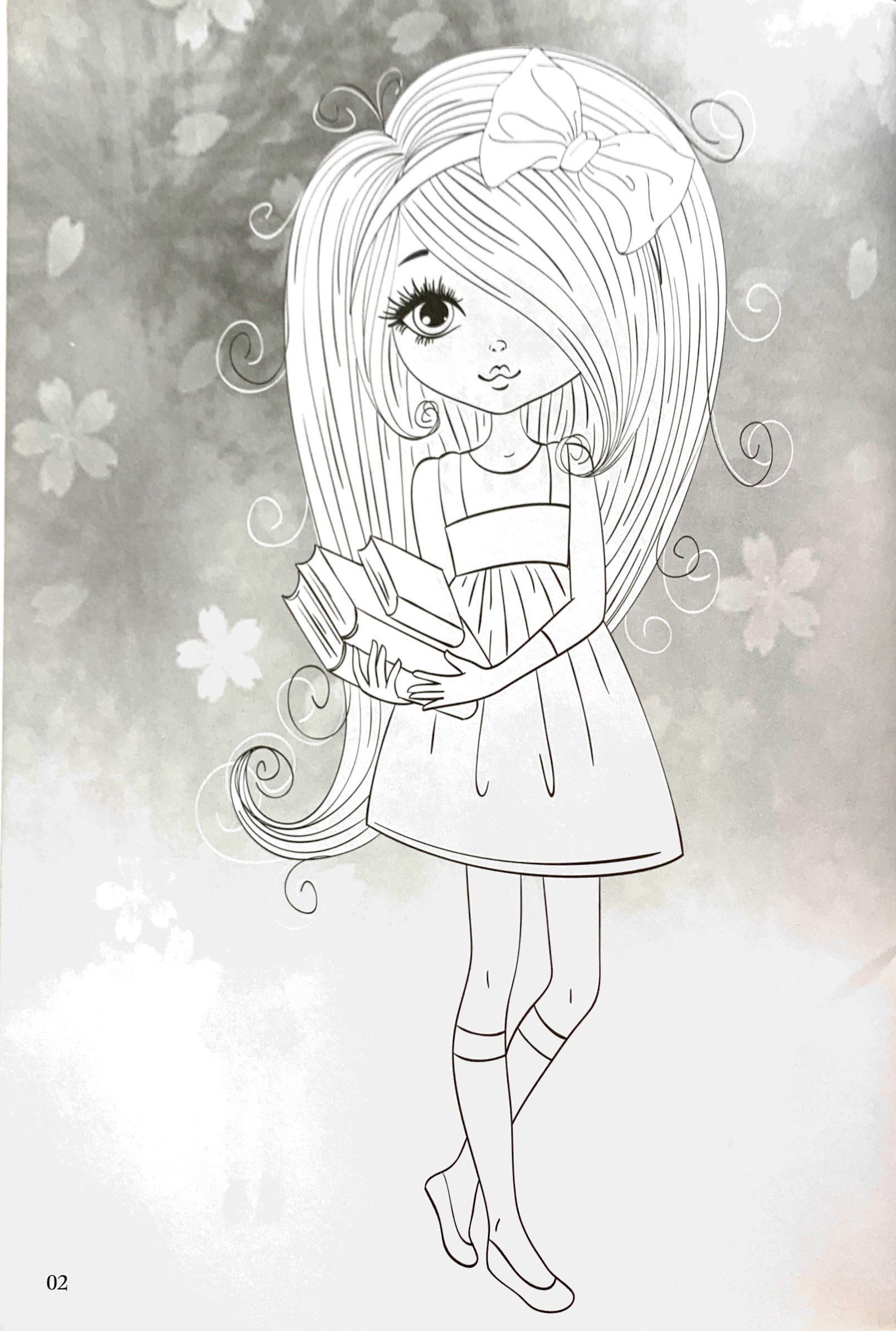 bộ dán hình và tô màu - fashion nhà thiết kế thời trang 4