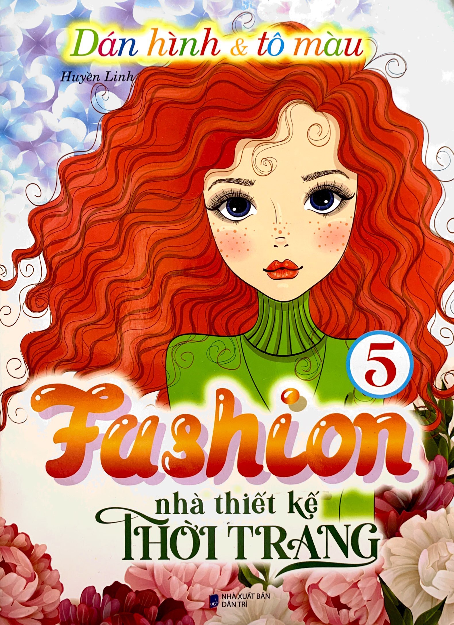 bộ dán hình và tô màu - fashion nhà thiết kế thời trang 5