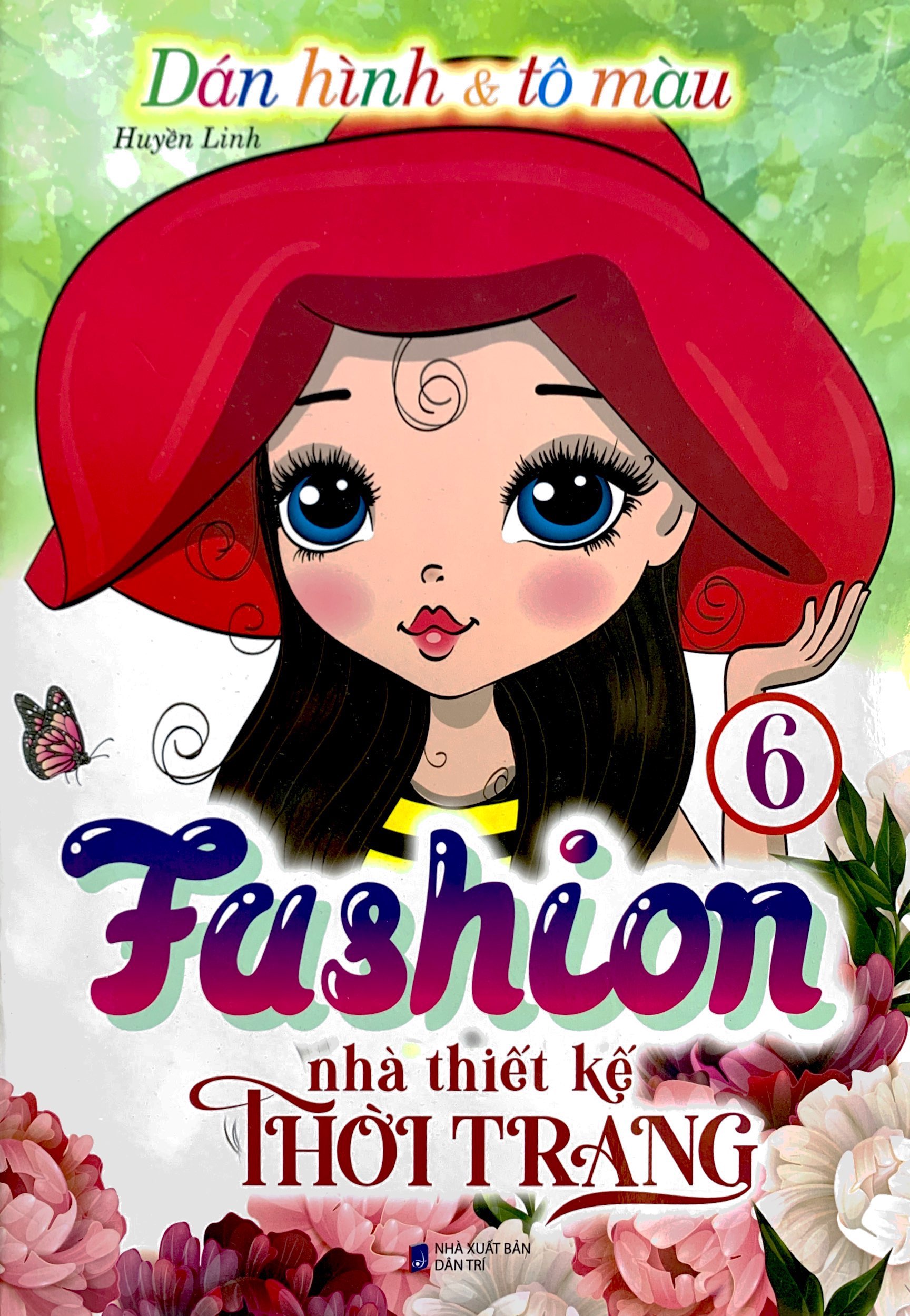 bộ dán hình và tô màu - fashion nhà thiết kế thời trang 6