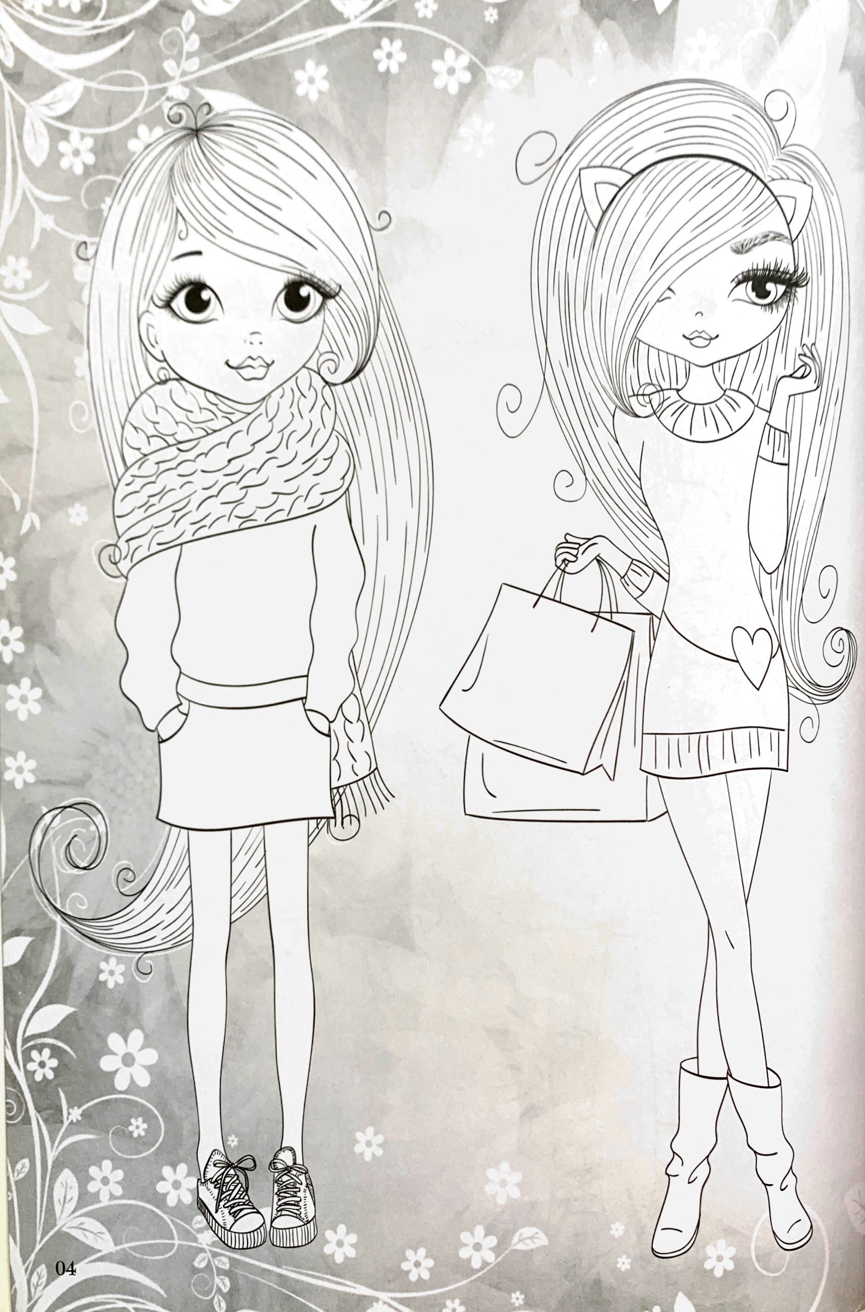 bộ dán hình và tô màu - fashion nhà thiết kế thời trang 6