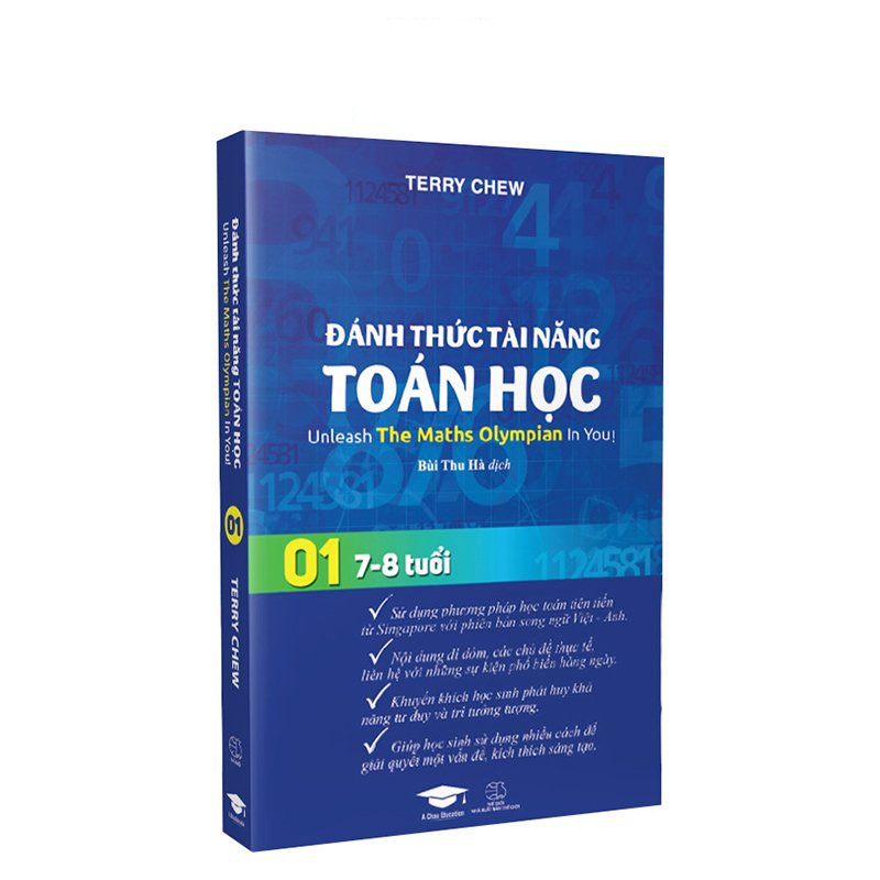 bộ đánh thức tài năng toán học - unleash the maths olympian in you! tập 1 (7-8 tuổi) (tái bản 2023)