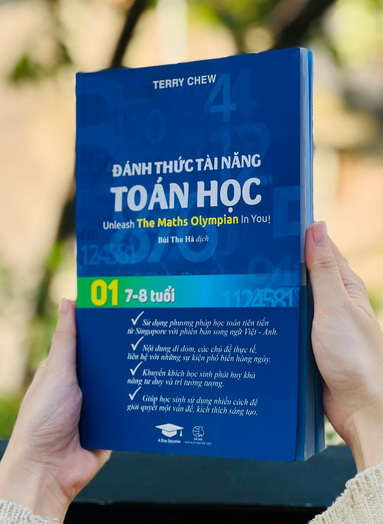 bộ đánh thức tài năng toán học - unleash the maths olympian in you! tập 1 (7-8 tuổi) (tái bản 2023)